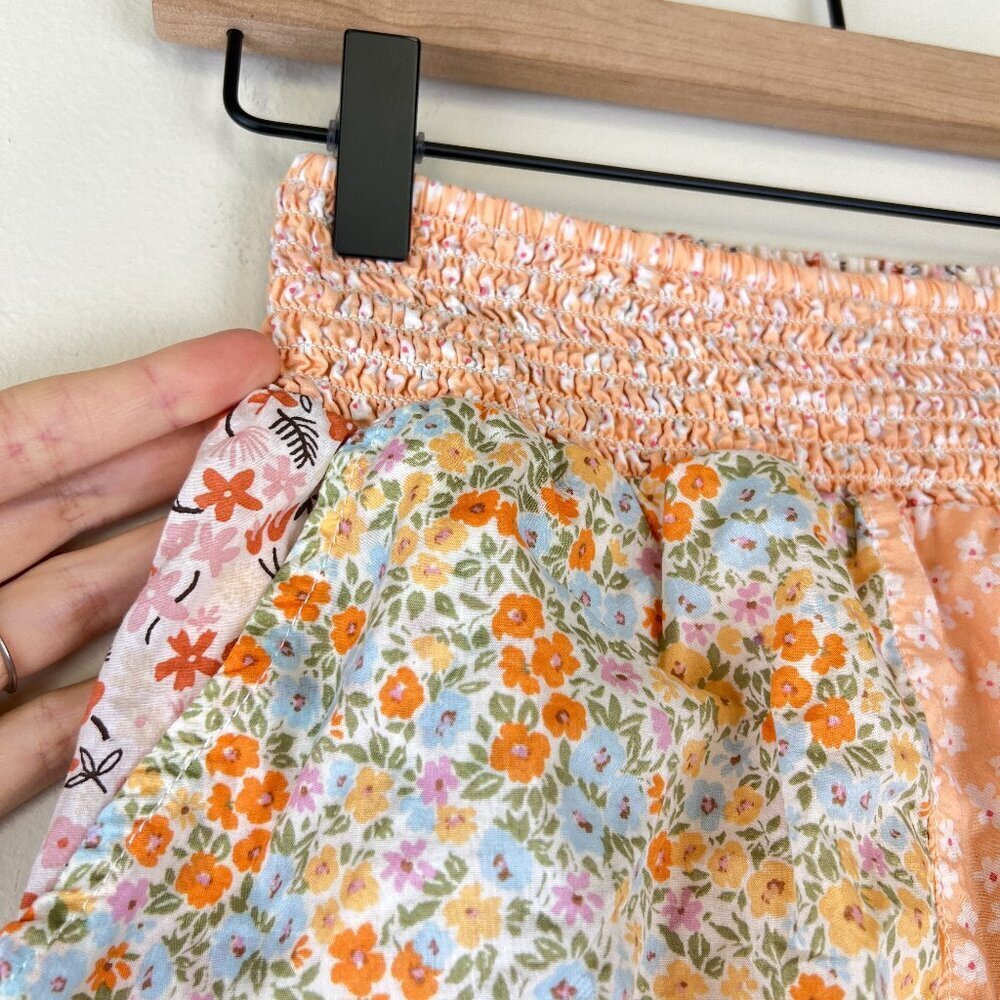 American Eagle Patchwork Floral Printed Pull On R… - image 3